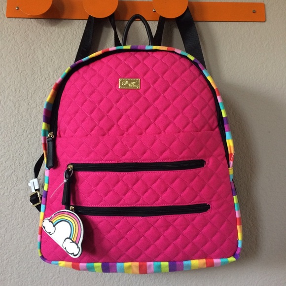 Betsey Johnson Handbags - Betsey Johnson multicolor backpack